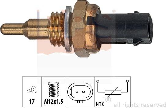 MDR EPS-1830 405 - Sensore, Temperatura refrigerante autozon.pro