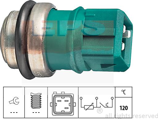 MDR EPS-1830 550 - Sensore, Temperatura refrigerante autozon.pro