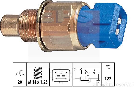 MDR EPS-1830 552 - Sensore, Temperatura refrigerante autozon.pro