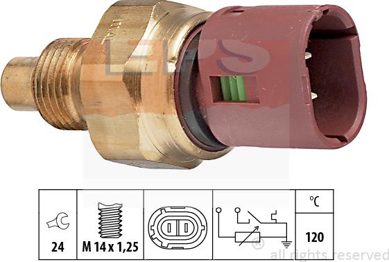 MDR EPS-1830 522 - Sensore, Temperatura refrigerante autozon.pro