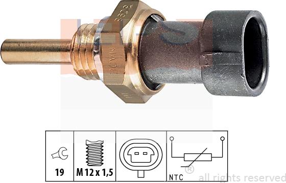 MDR EPS-1830 098 - Sensore, Temperatura refrigerante autozon.pro