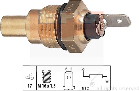 MDR EPS-1830 041 - Sensore, Temperatura refrigerante autozon.pro