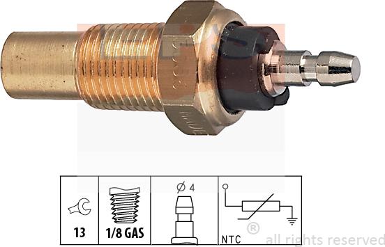 MDR EPS-1830 056 - Sensore, Temperatura refrigerante autozon.pro