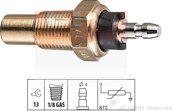 MDR EPS-1830 052 - Sensore, Temperatura refrigerante autozon.pro