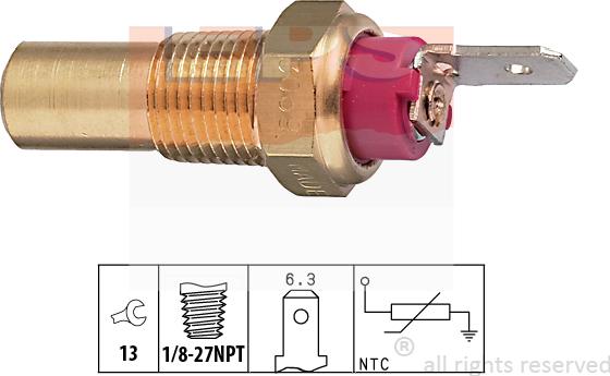 MDR EPS-1830 069 - Sensore, Temperatura refrigerante autozon.pro