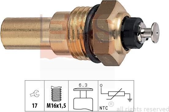 MDR EPS-1830 062 - Sensore, Temperatura refrigerante autozon.pro