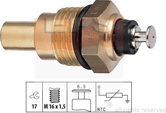 MDR EPS-1830 067 - Sensore, Temperatura refrigerante autozon.pro