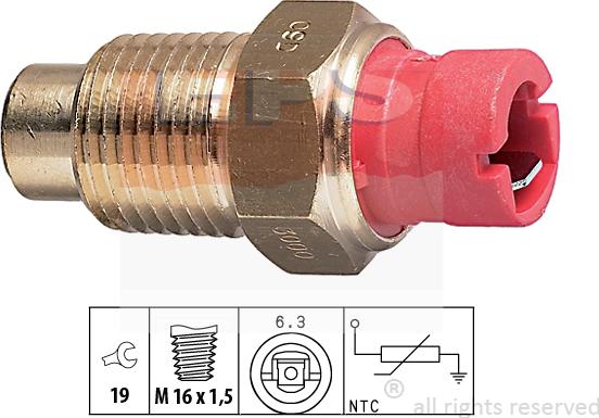 MDR EPS-1830 000 - Sensore, Temperatura refrigerante autozon.pro