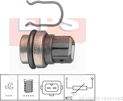 MDR EPS-1830 086 - Sensore, Temperatura refrigerante autozon.pro