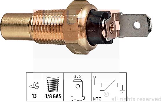 MDR EPS-1830 080 - Sensore, Temperatura refrigerante autozon.pro