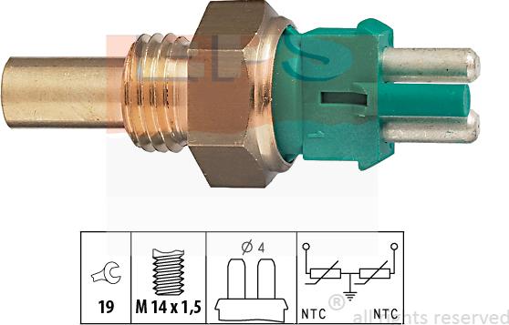 MDR EPS-1830 140 - Sensore, Temperatura refrigerante autozon.pro