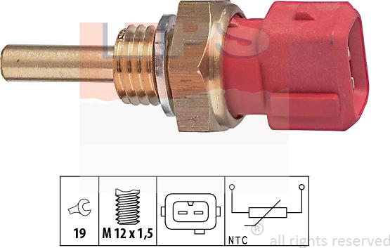 MDR EPS-1830 155 - Sensore, Temperatura refrigerante autozon.pro