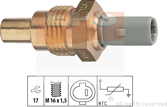 MDR EPS-1830 161 - Sensore, Temperatura refrigerante autozon.pro