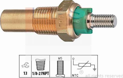 MDR EPS-1830 136 - Sensore, Temperatura refrigerante autozon.pro