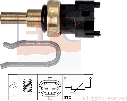 MDR EPS-1830 395 - Sensore, Temperatura refrigerante autozon.pro