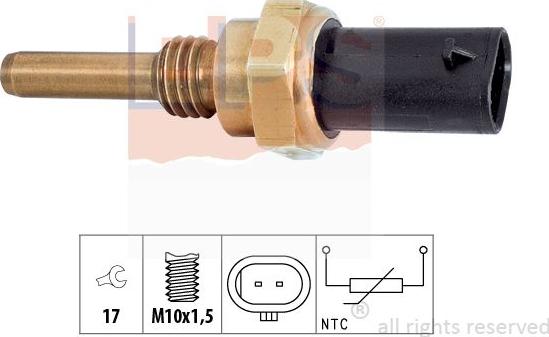 MDR EPS-1830 397 - Sensore, Temperatura refrigerante autozon.pro