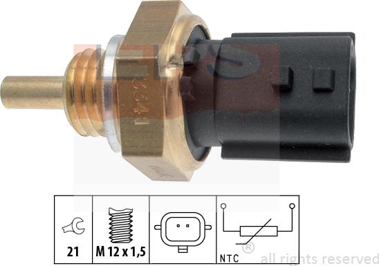 MDR EPS-1830 341 - Sensore, Temperatura refrigerante autozon.pro