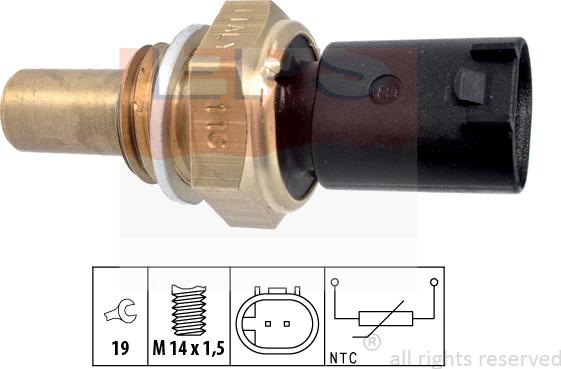 MDR EPS-1830 350 - Sensore, Temperatura refrigerante autozon.pro