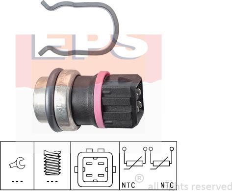 MDR EPS-1830 353 - Sensore, Temperatura refrigerante autozon.pro