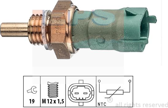 MDR EPS-1830 364 - Sensore, Temperatura carburante autozon.pro