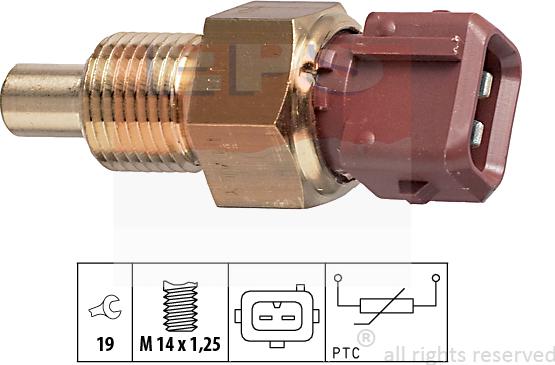 MDR EPS-1830 308 - Sensore, Temperatura refrigerante autozon.pro