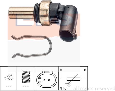 MDR EPS-1830 387 - Sensore, Temperatura refrigerante autozon.pro