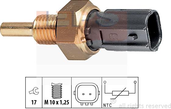 MDR EPS-1830 299 - Sensore, Temperatura refrigerante autozon.pro