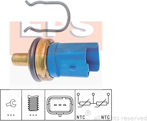 MDR EPS-1830 293 - Sensore, Temperatura refrigerante autozon.pro