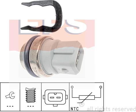 MDR EPS-1830 254 - Sensore, Temperatura refrigerante autozon.pro