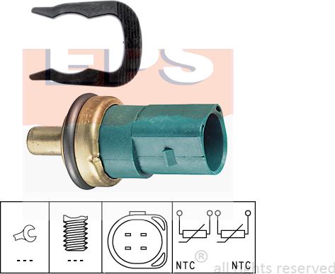 MDR EPS-1830 258 - Sensore, Temperatura refrigerante autozon.pro