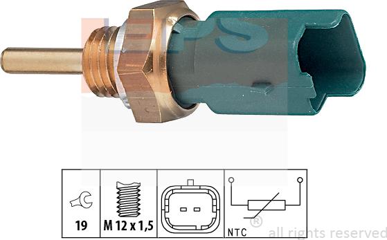 MDR EPS-1830 261 - Sensore, Temperatura refrigerante autozon.pro