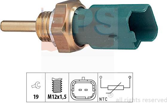 MDR EPS-1830 261 - Sensore, Temperatura refrigerante autozon.pro