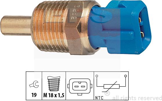 MDR EPS-1830 262 - Sensore, Temperatura refrigerante autozon.pro