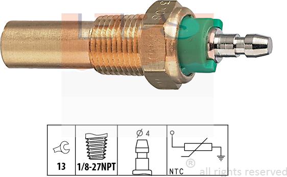 MDR EPS-1830 208 - Sensore, Temperatura refrigerante autozon.pro