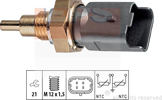 MDR EPS-1830 286 - Sensore, Temperatura refrigerante autozon.pro