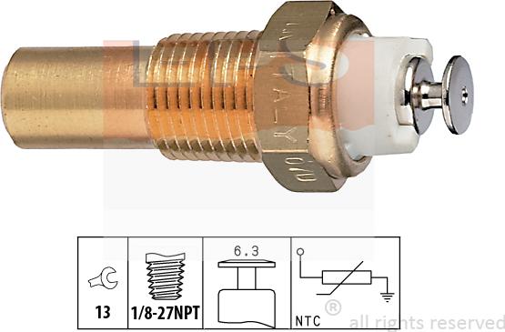 MDR EPS-1830 235 - Sensore, Temperatura refrigerante autozon.pro