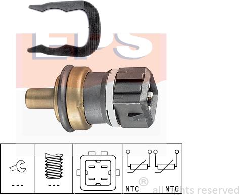 MDR EPS-1830 232 - Sensore, Temperatura refrigerante autozon.pro