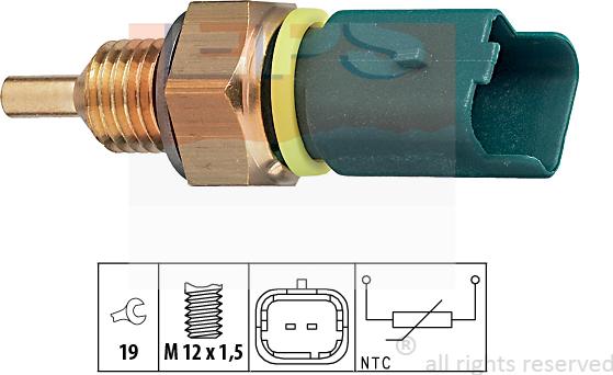 MDR EPS-1830 276 - Sensore, Temperatura refrigerante autozon.pro