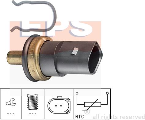 MDR EPS-1830 278 - Sensore, Temperatura refrigerante autozon.pro