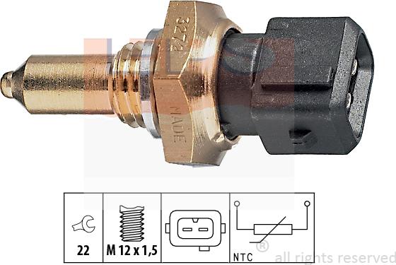 MDR EPS-1830 272 - Sensore, Temperatura refrigerante autozon.pro