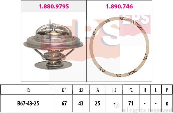 MDR EPS-1879 942 - Termostato, Refrigerante autozon.pro