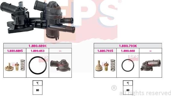 MDR EPS-1879 959KK - Termostato, Refrigerante autozon.pro