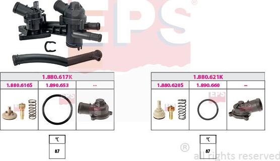 MDR EPS-1879 955KK - Termostato, Refrigerante autozon.pro