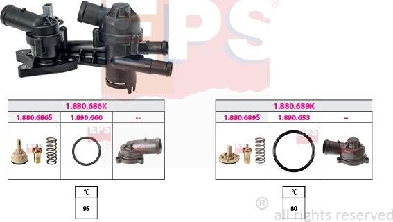 MDR EPS-1879 960KK - Termostato, Refrigerante autozon.pro