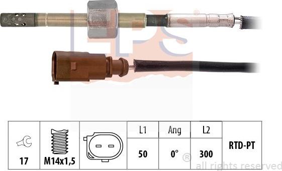 MDR EPS-1220 149 - Sensore, Temperatura gas scarico autozon.pro