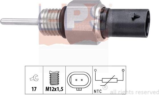 MDR EPS-1220 259 - Sensore, Temperatura gas scarico autozon.pro