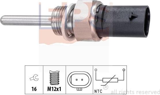 MDR EPS-1220 258 - Sensore, Temperatura gas scarico autozon.pro