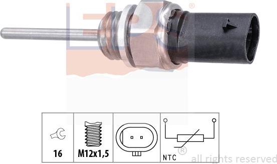 MDR EPS-1220 257 - Sensore, Temperatura gas scarico autozon.pro