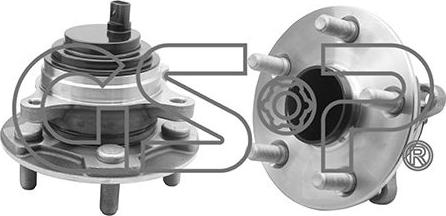 MDR GSP-9400588 - Kit cuscinetto ruota autozon.pro