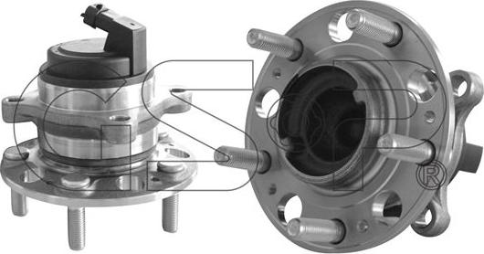 MDR GSP-9400256 - Kit cuscinetto ruota autozon.pro